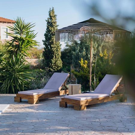 Seaside "Stone & Light Villa Ii" Close To Aegina City Khloi Buitenkant foto