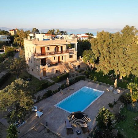 Seaside "Stone & Light Villa Ii" Close To Aegina City Khloi Buitenkant foto