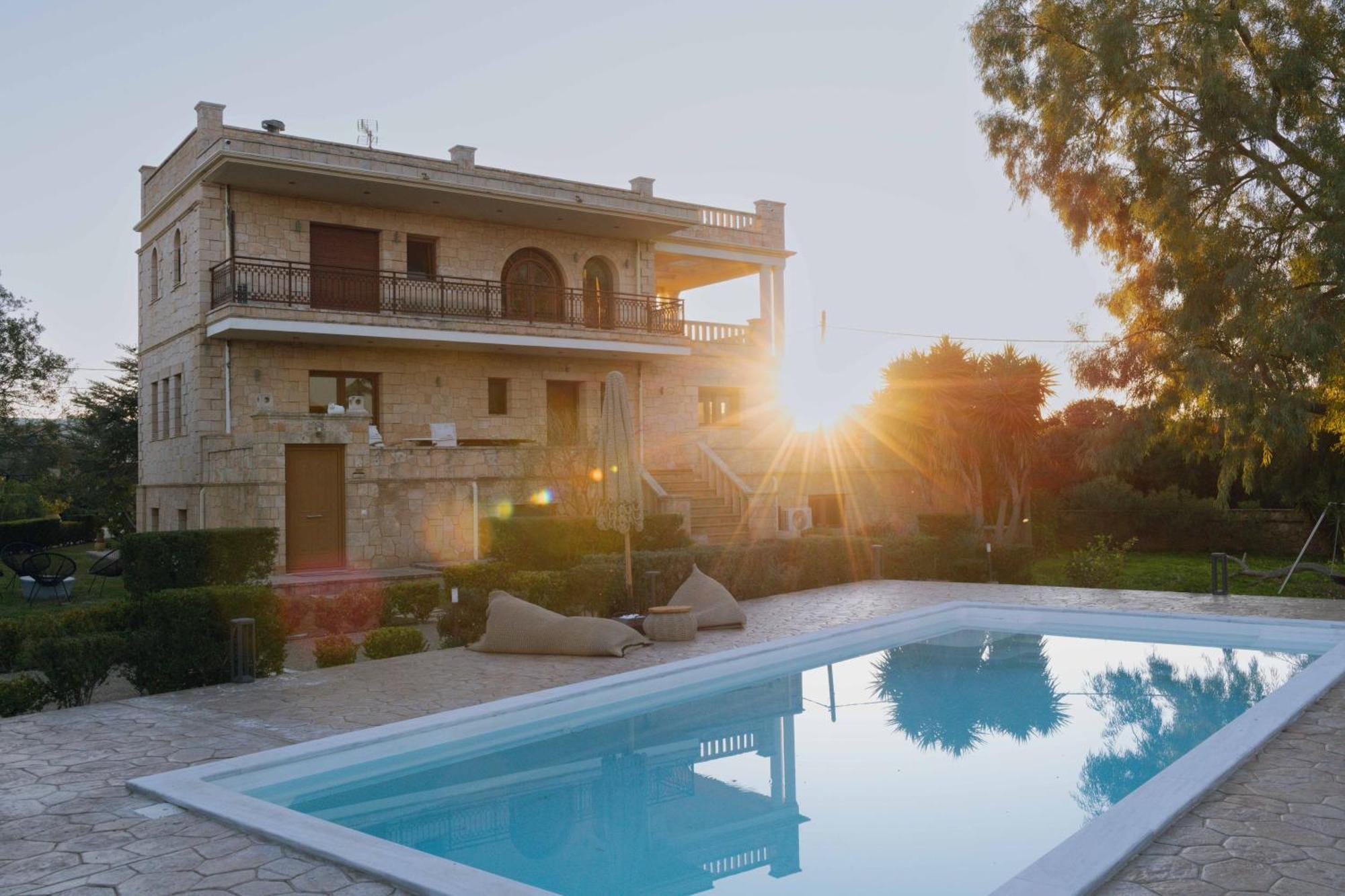 Seaside "Stone & Light Villa Ii" Close To Aegina City Khloi Buitenkant foto